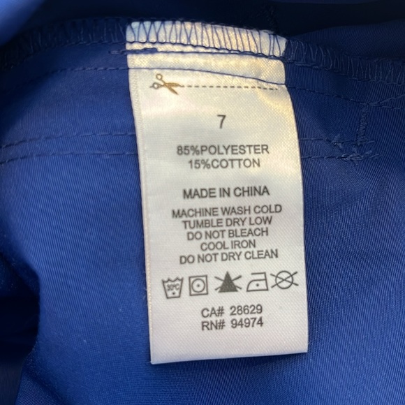 Stussy Design Corp Blue Cargo Straight Leg Hipster Skater Pants Women’s Size 7 - Picture 11 of 12